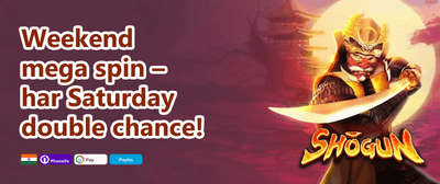 Weekend Cashback Special promotion